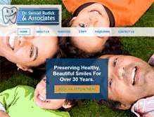 Tablet Screenshot of drrudick.com